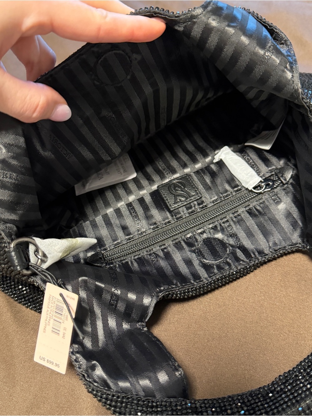 Victorias Secret // Diamanté Sparkle Mini Bag - Picture 4 of 6